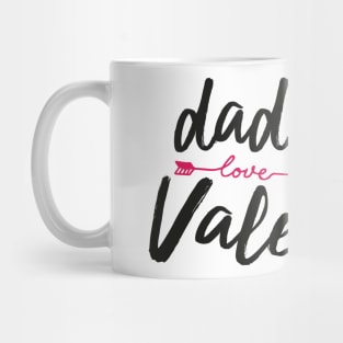 Daddy Valentine Shirt Mug